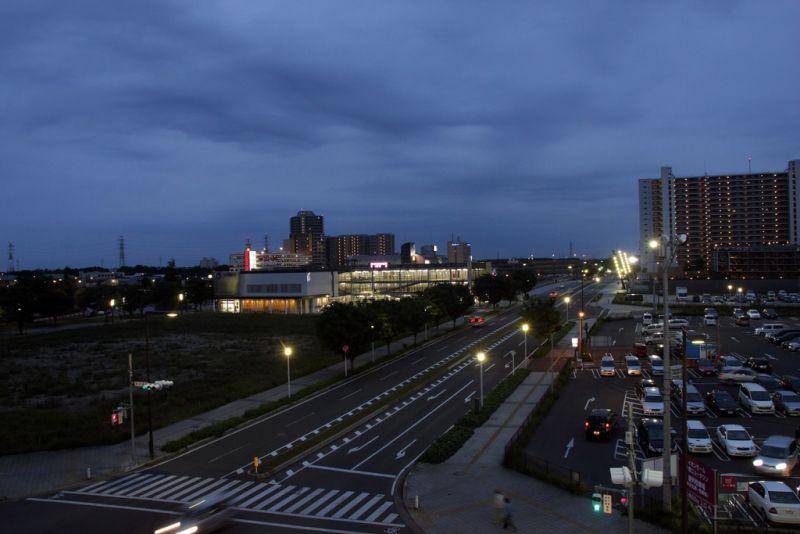 thành phố Inzai về đêm